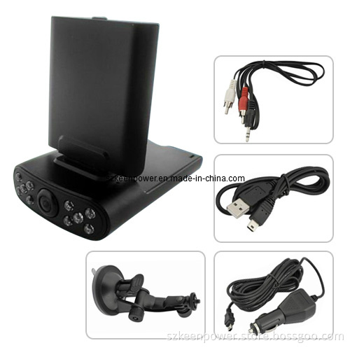 HD 1280 X 720 30FPS Car DVR with 120 Degrees Wide Angle Lens